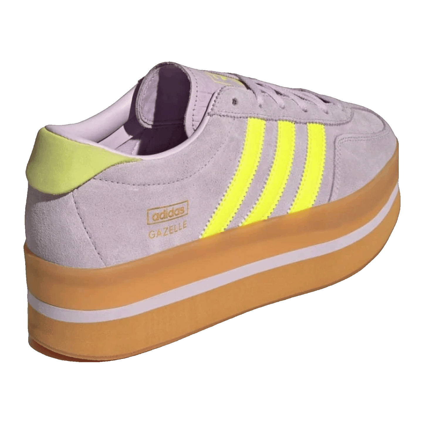 adidas Gazelle Stack Ice Lavender Solar Yellow Gum (W) Back JR8178
