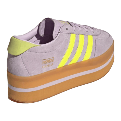 adidas Gazelle Stack Ice Lavender Solar Yellow Gum (W) Back JR8178