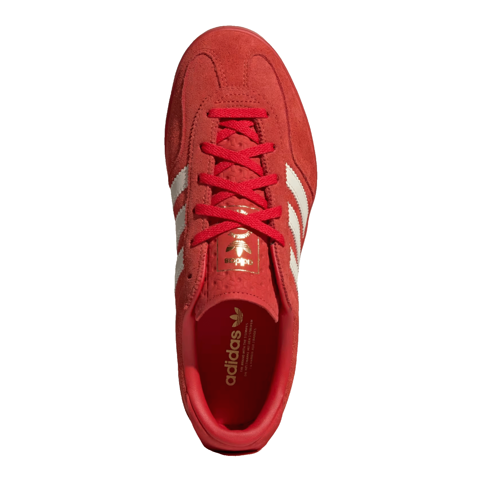 adidas Gazelle Stack Red Cream White (W) Oben