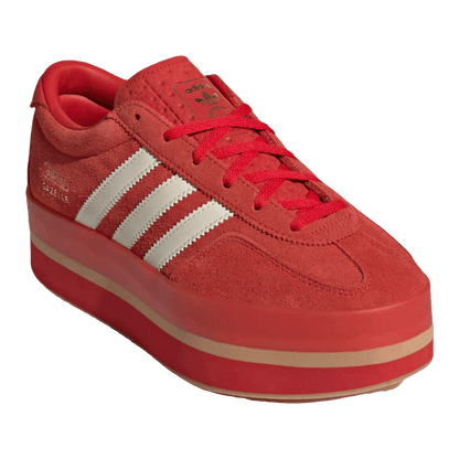 adidas Gazelle Stack Red Cream White (W) Side