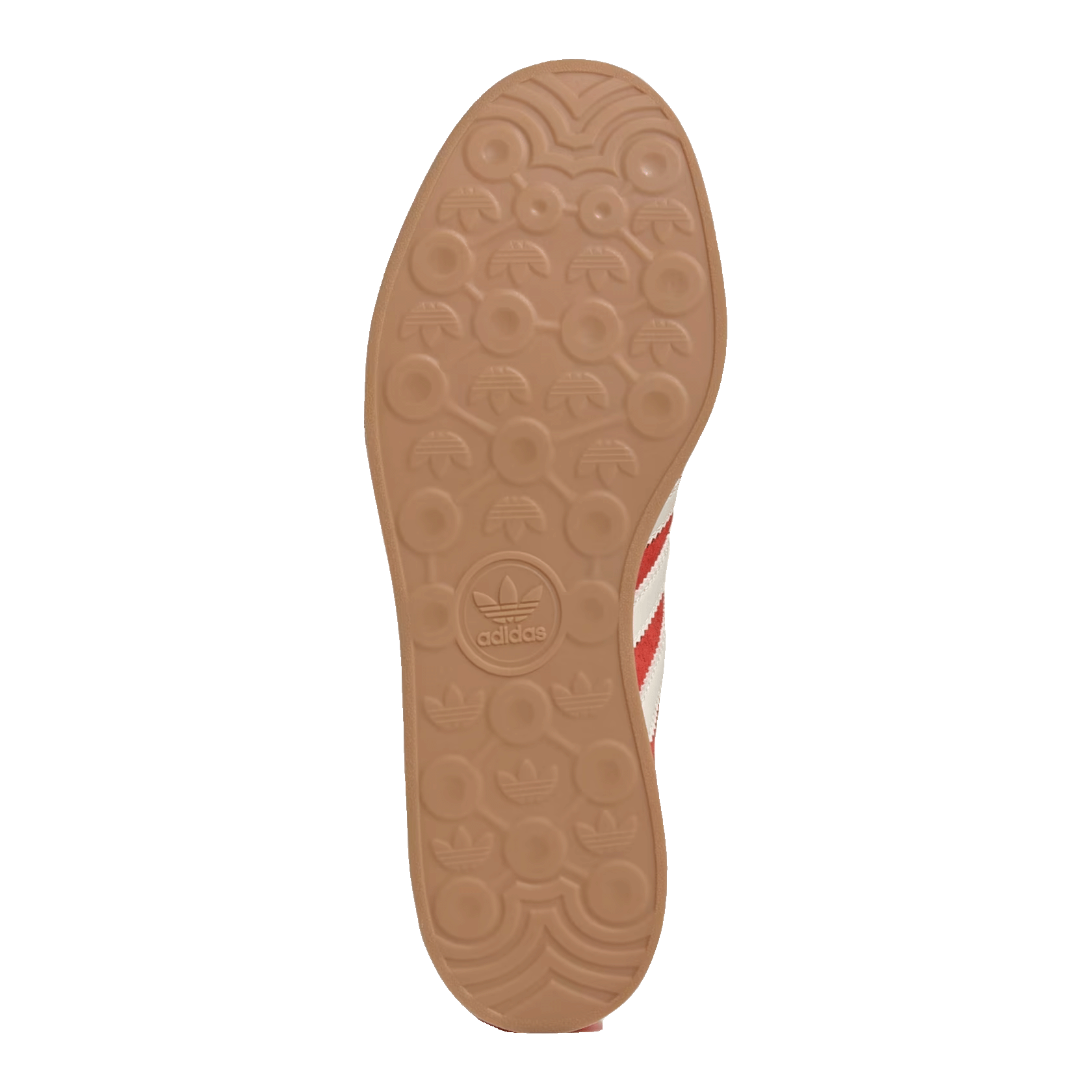 adidas Gazelle Stack Red Cream White (W) Sohle