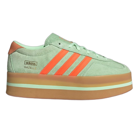 adidas Gazelle Stack Semi Green Spark Solar Orange Gum (W) JR8180