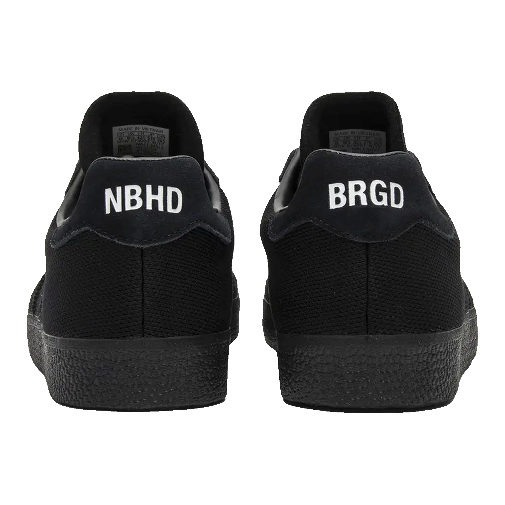 adidas Gazelle Super Neighborhood Triple Black Back DA8836