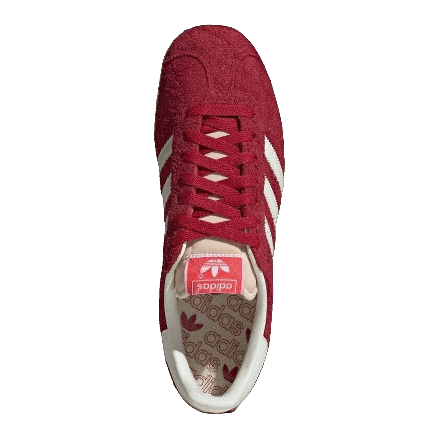 adidas Gazelle Team Victory Red Off White Cream White Oben IF9652