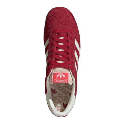 adidas Gazelle Team Victory Red Off White Cream White Oben IF9652