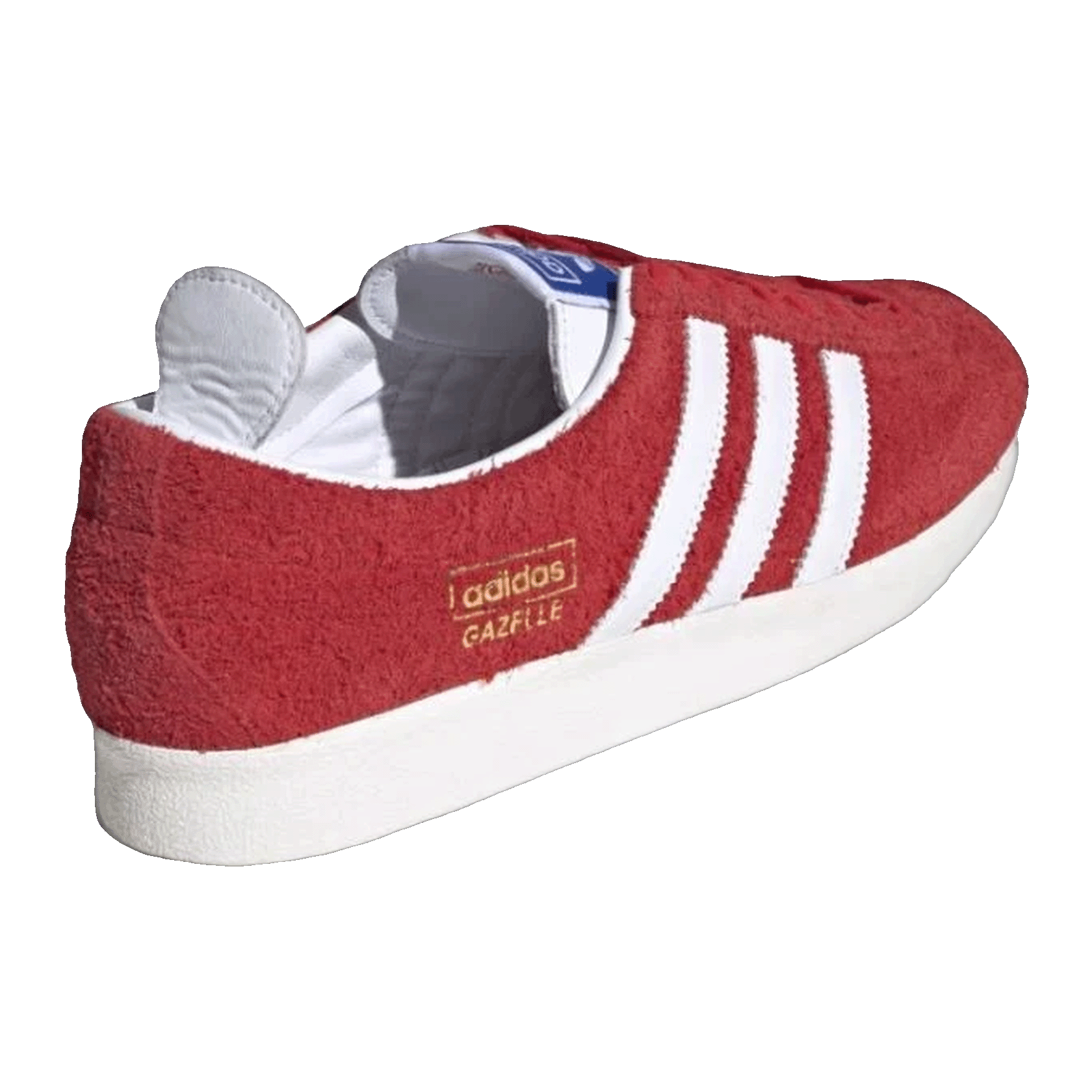 adidas Gazelle Vintage Red Suede Back