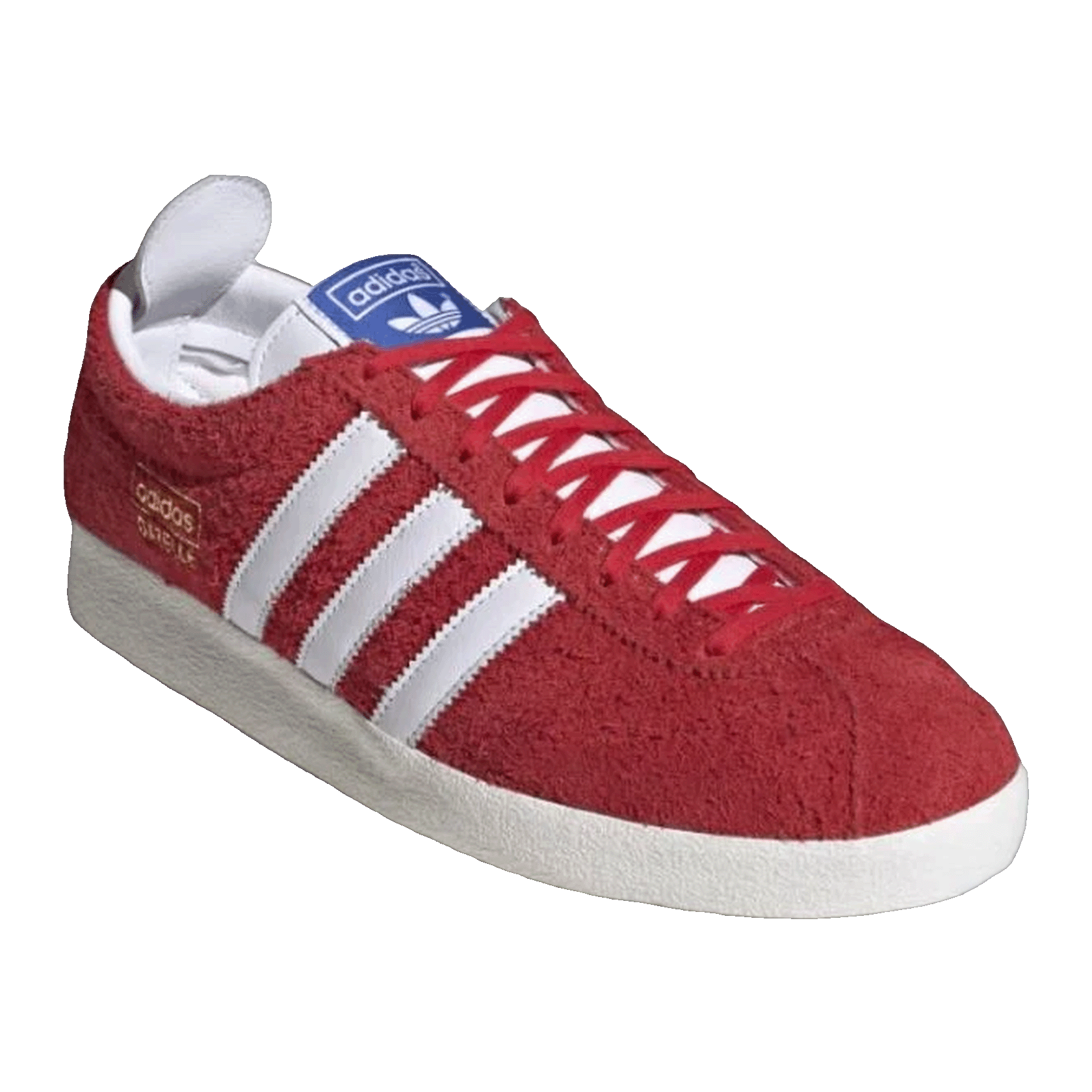 adidas Gazelle Vintage Red Suede Side FU9657