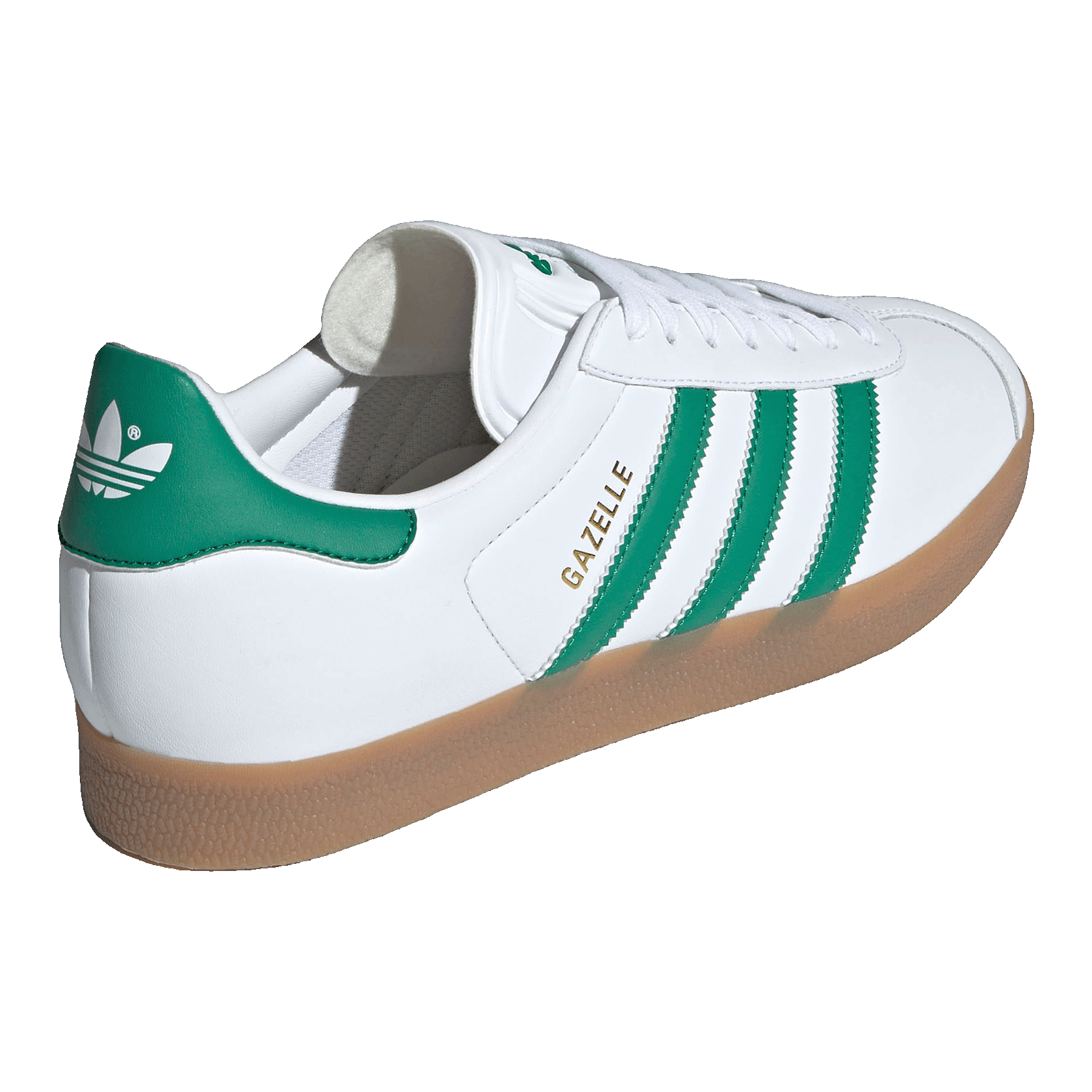 adidas Gazelle White Bold Green Gum Back IH2216