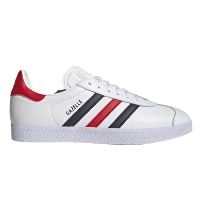 adidas Gazelle White Legend Ink Collegiate Red H06389