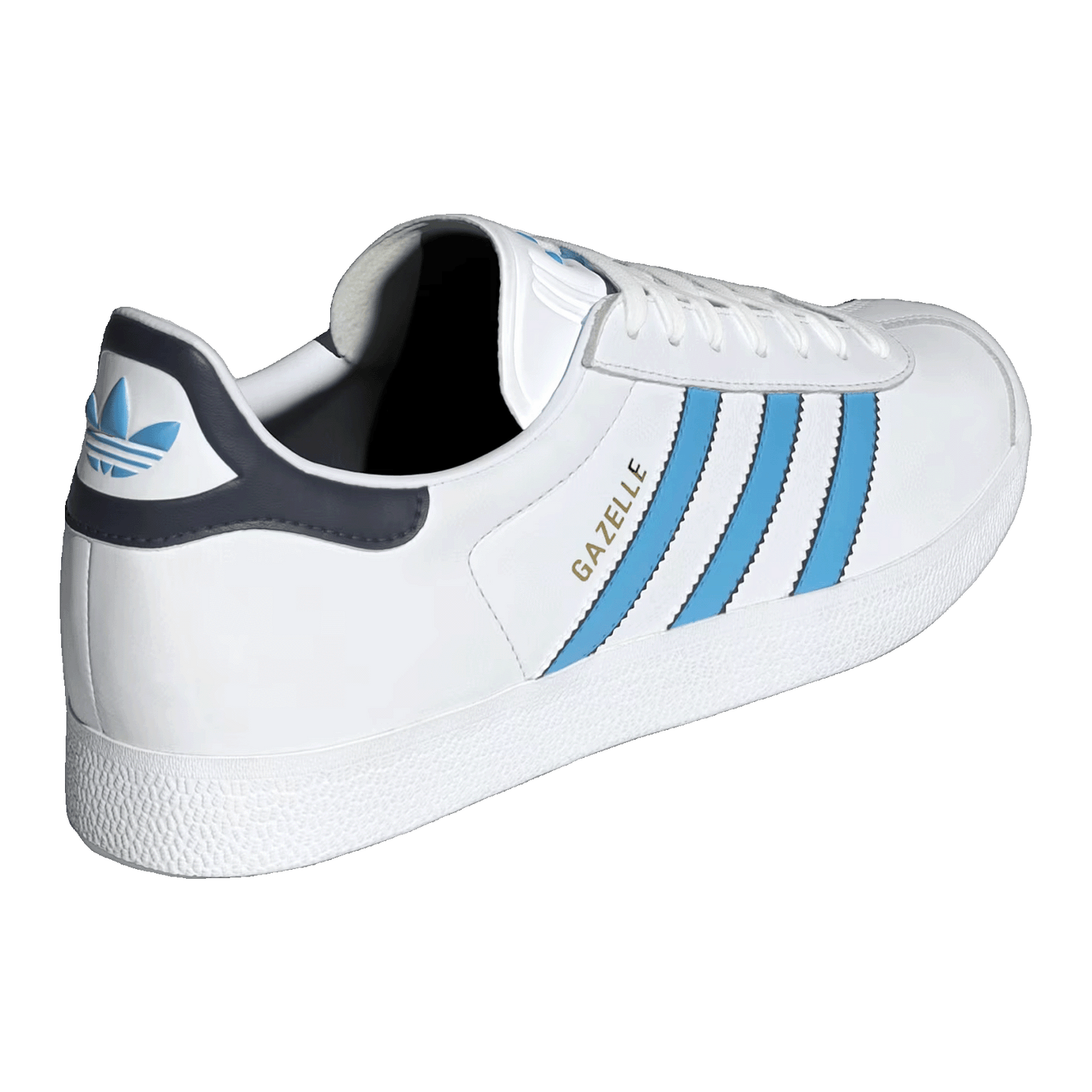 adidas Gazelle White Semi Blue Burst Back IG6210