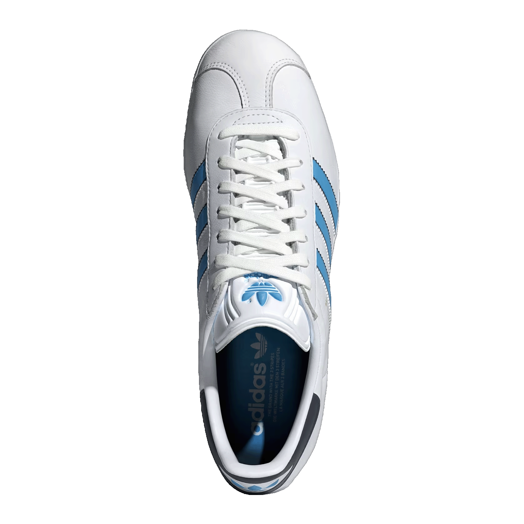 adidas Gazelle White Semi Blue Burst Oben IG6210