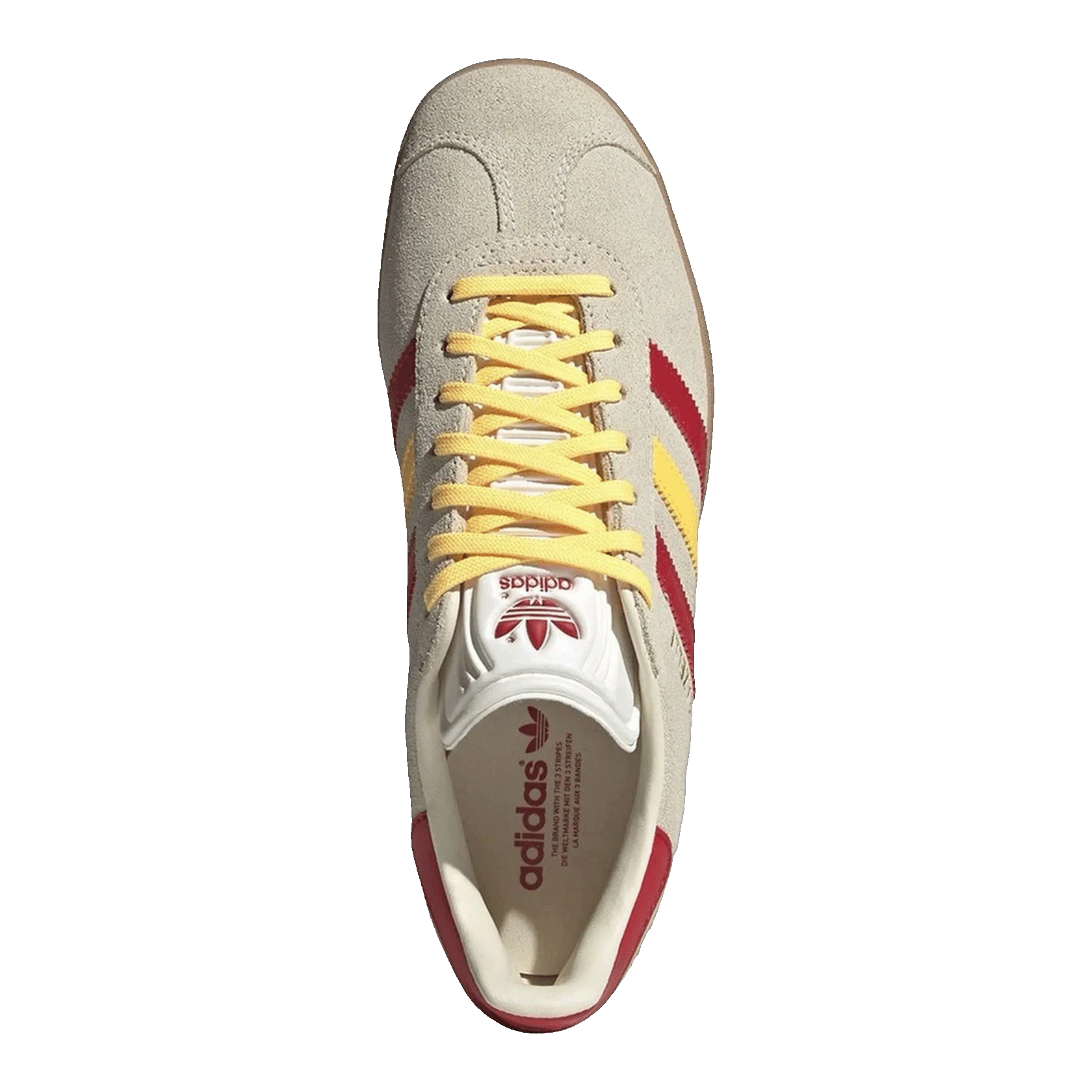adidas Gazelle White Spark Scarlet (W) Oben IE9125