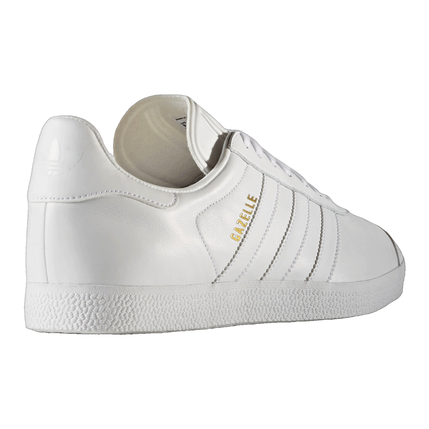 adidas Gazelle White/White-Gold Metallic Back BB5498