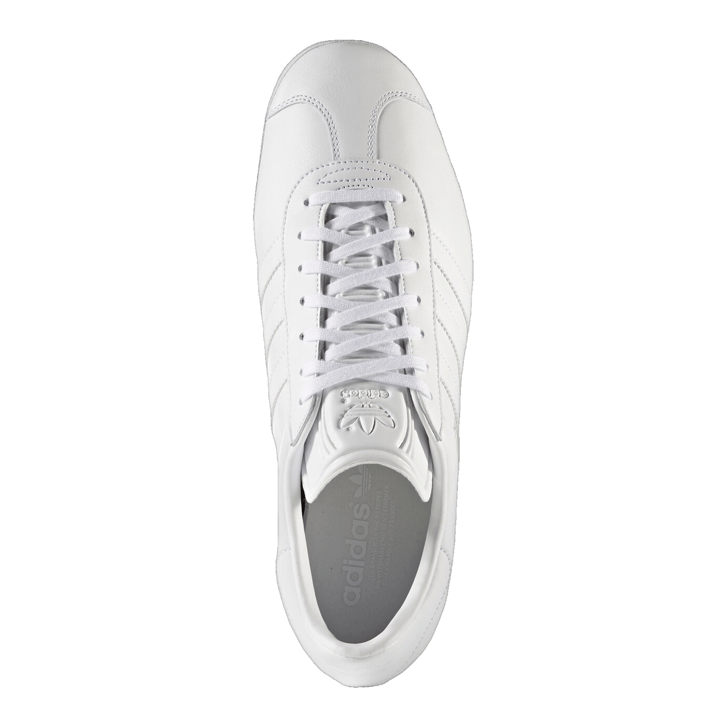 adidas Gazelle White/White-Gold Metallic Oben BB5498