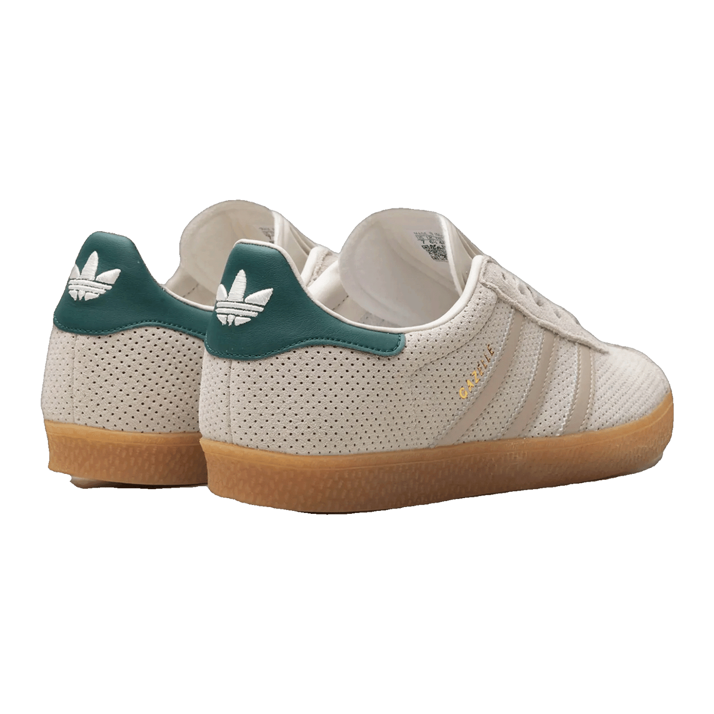 adidas Gazelle Wonder Beige Green (GS) Back IF7156