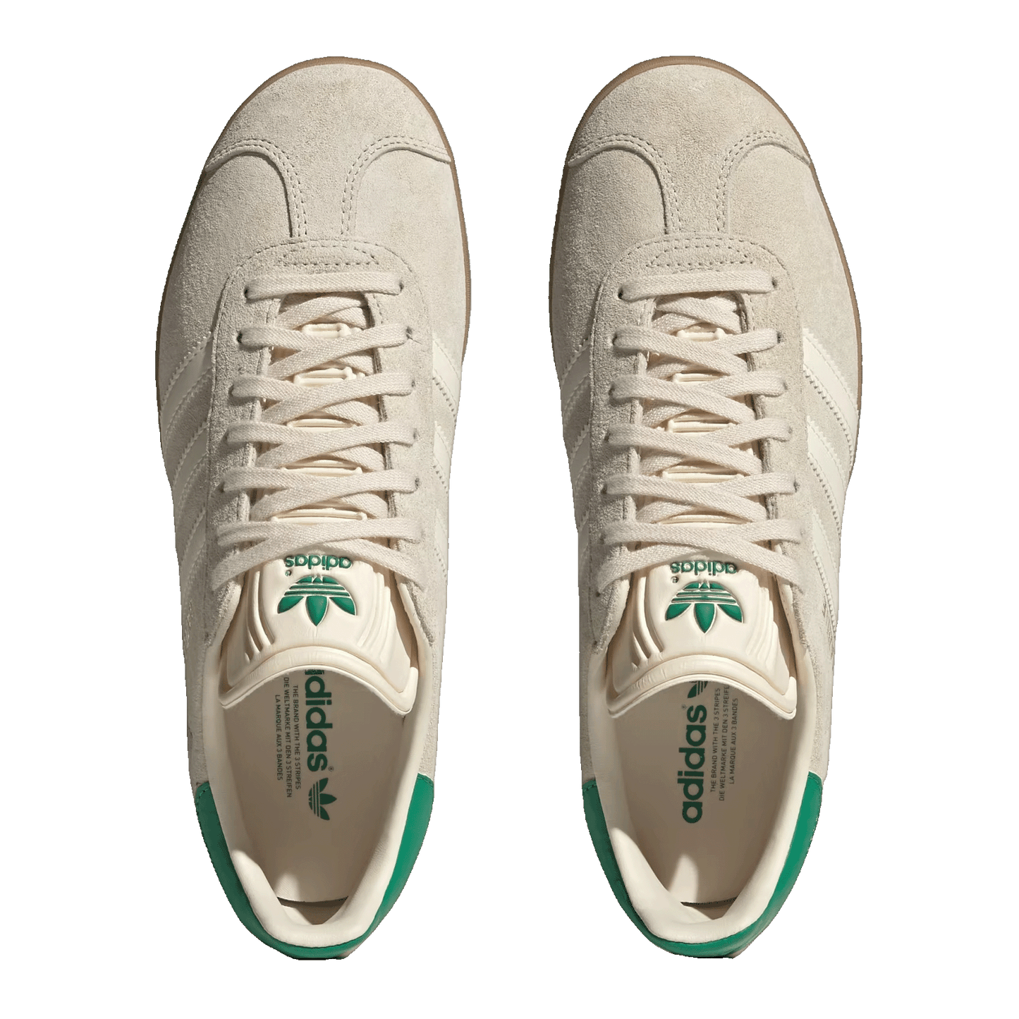 adidas Gazelle Wonder White Green Gum (W) Oben IF3235