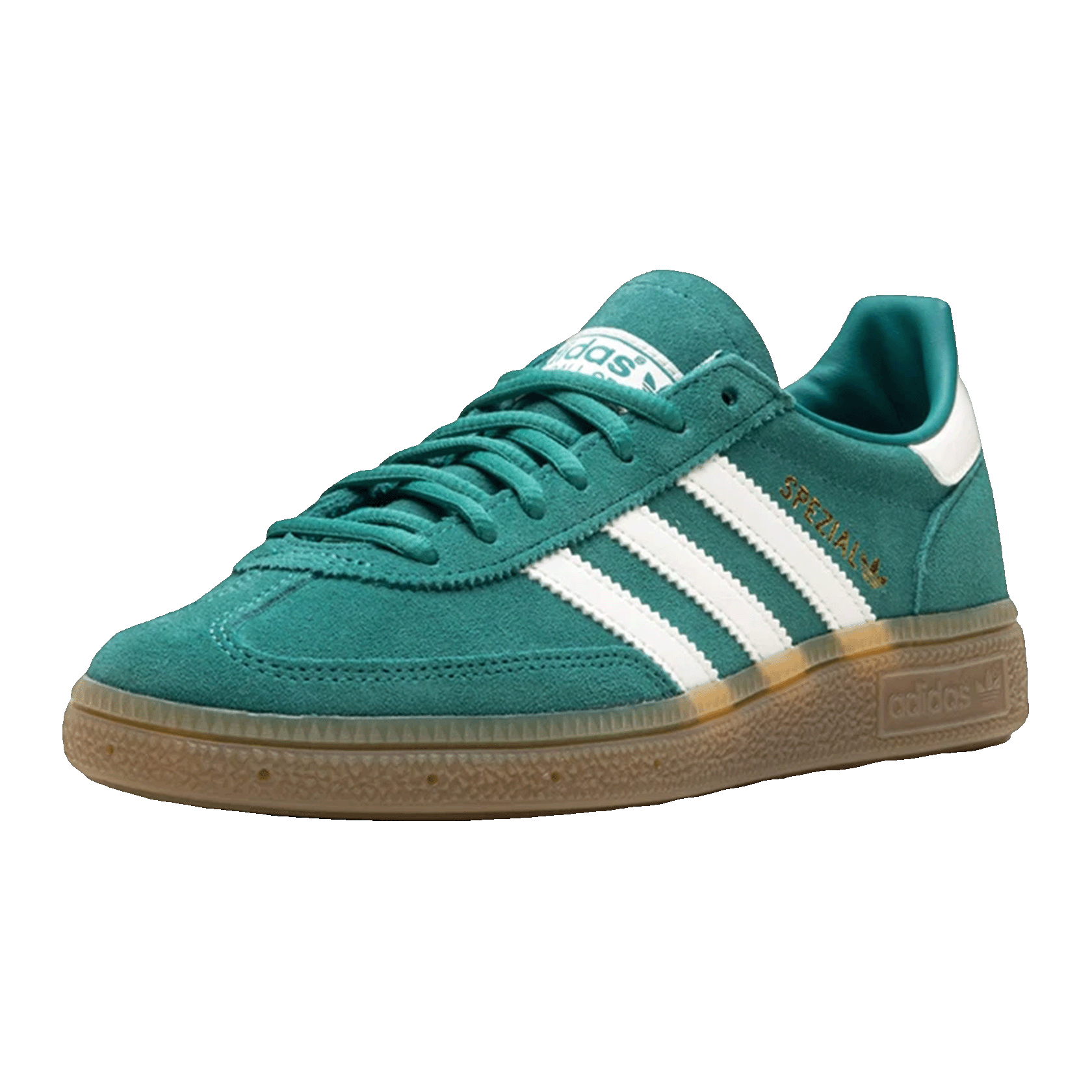 adidas Handball Spezial Active Green Off White (W) Side JQ2730