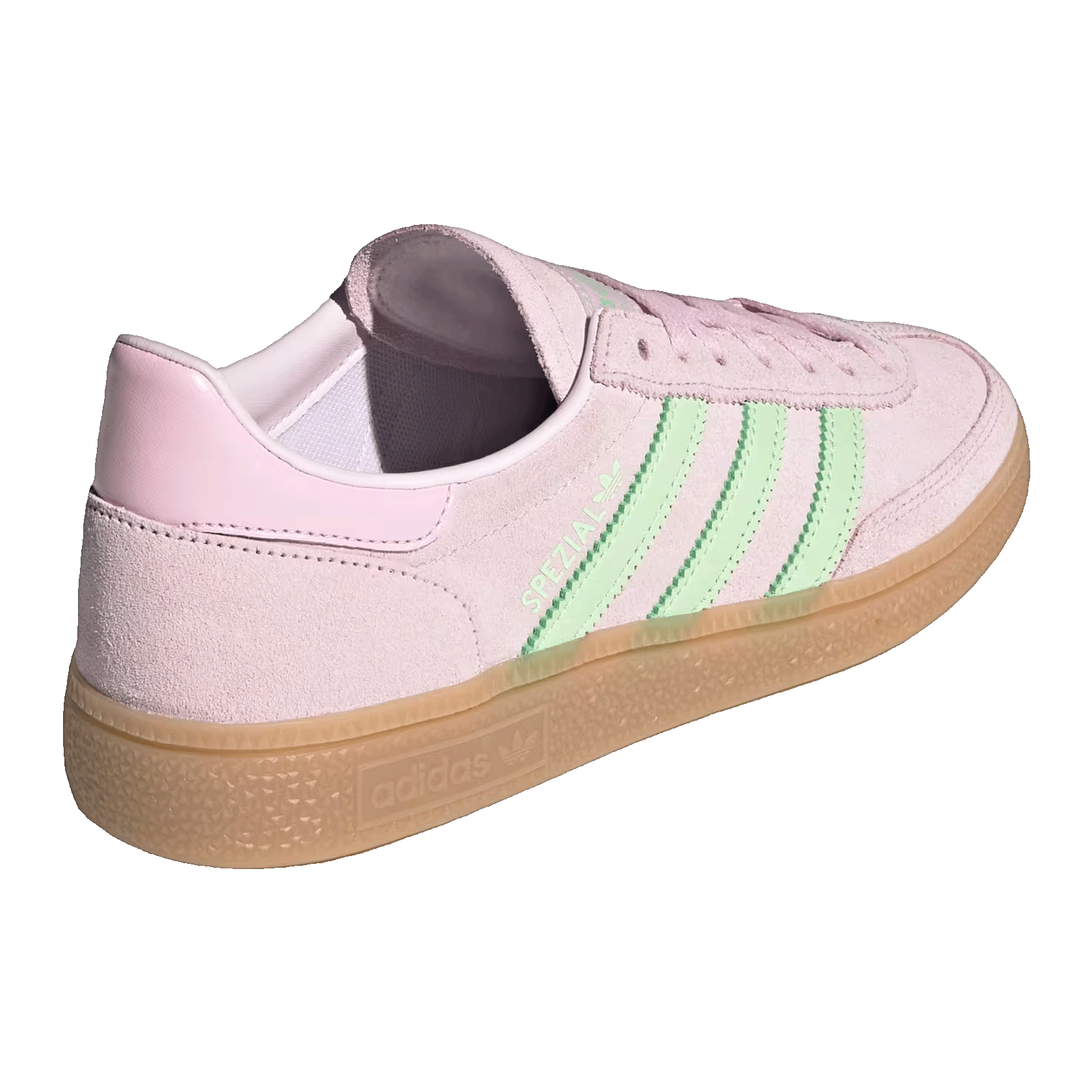 adidas Handball Spezial Almost Pink Green Spark (W) Back JR3640