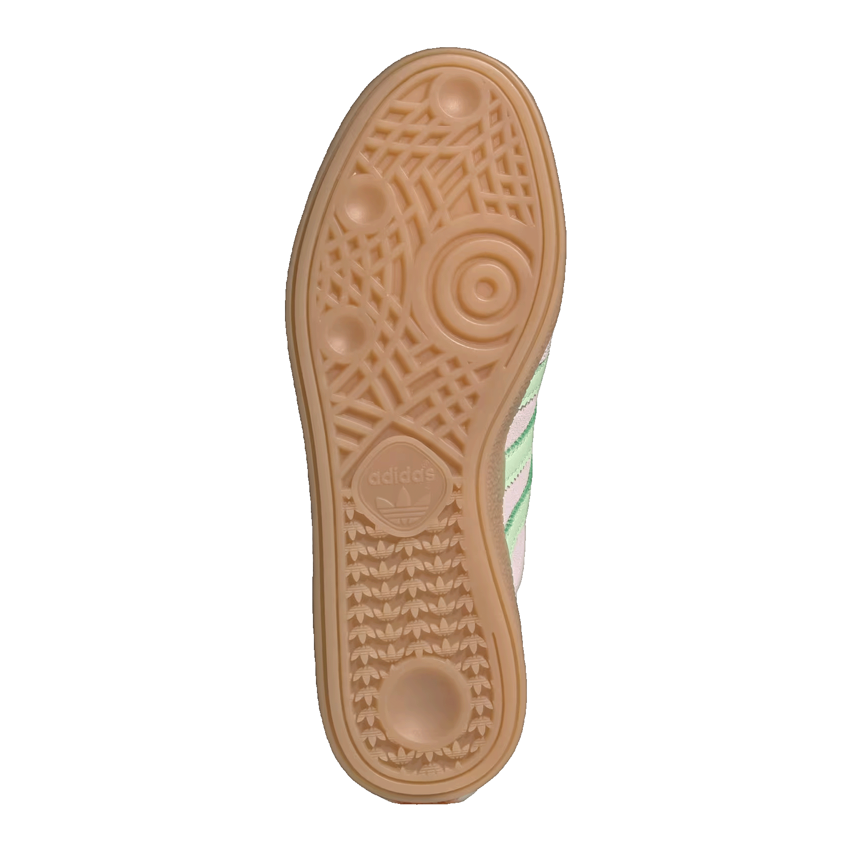 adidas Handball Spezial Almost Pink Green Spark (W) Sohle JR3640