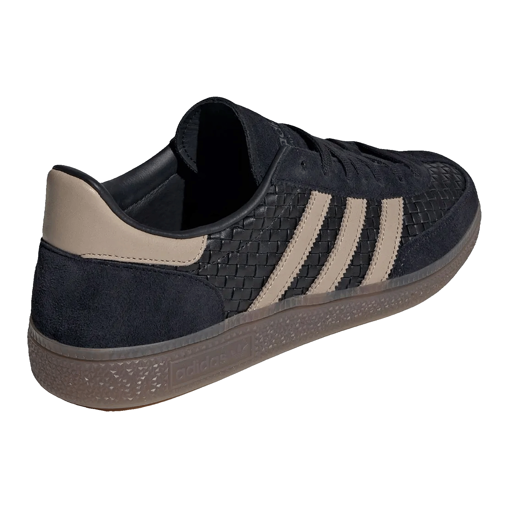 adidas Handball Spezial Basket Weave Black Trace Khaki Back KI8688