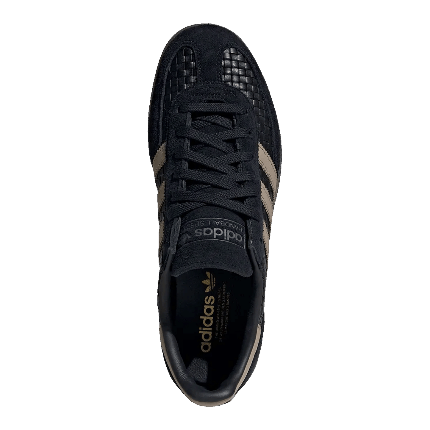 adidas Handball Spezial Basket Weave Black Trace Khaki Oben KI8688