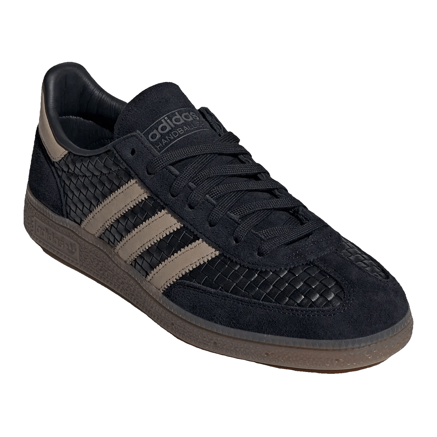 adidas Handball Spezial Basket Weave Black Trace Khaki Side KI8688