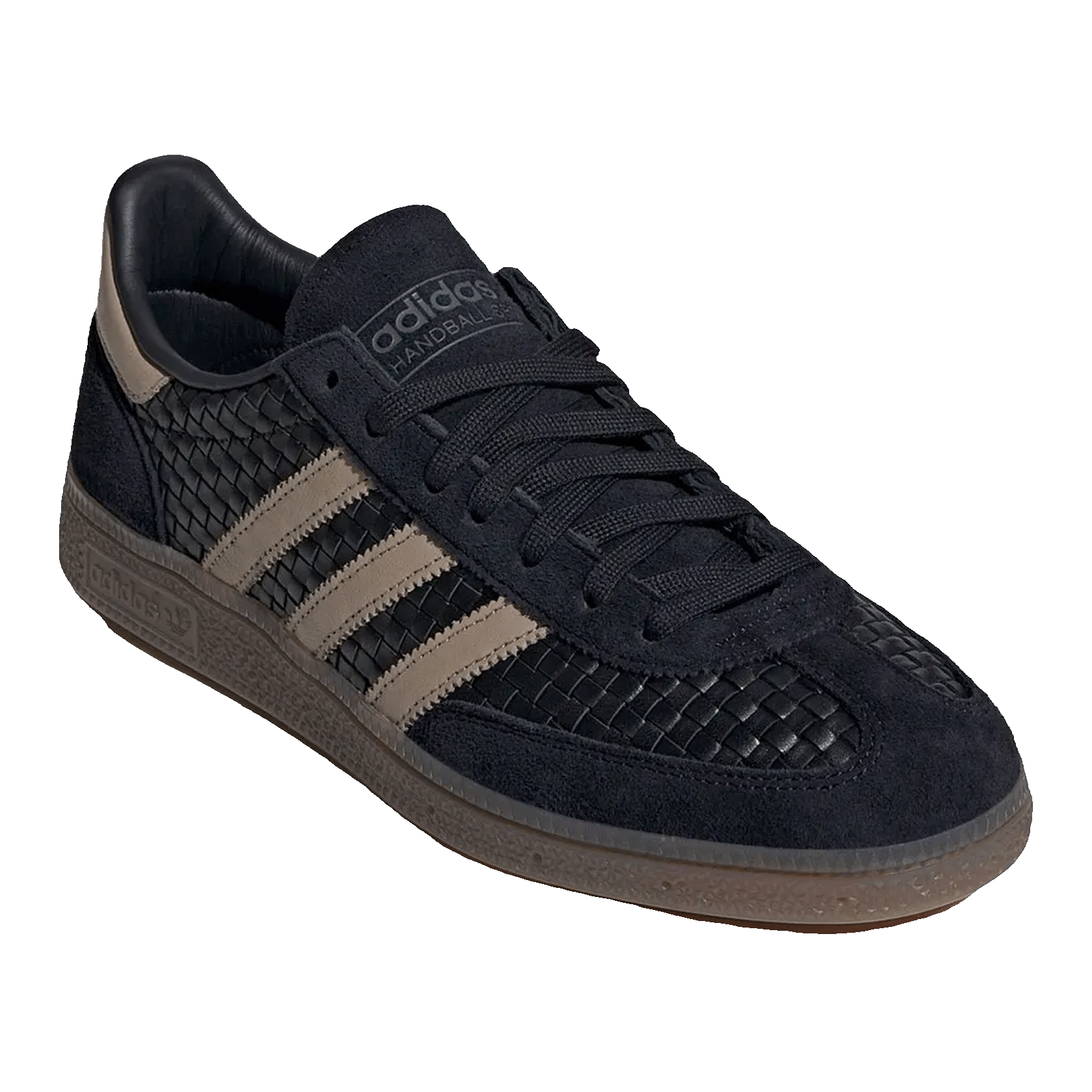 adidas Handball Spezial Basket Weave Black Trace Khaki Side KI8688
