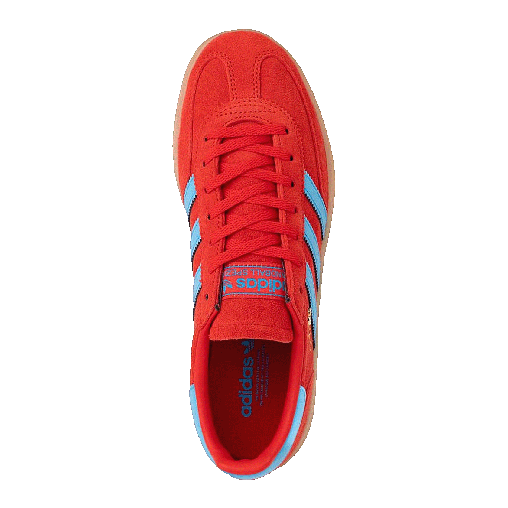 adidas Handball Spezial Better Scarlet Lucid Aquamarine (W) Oben IH9211