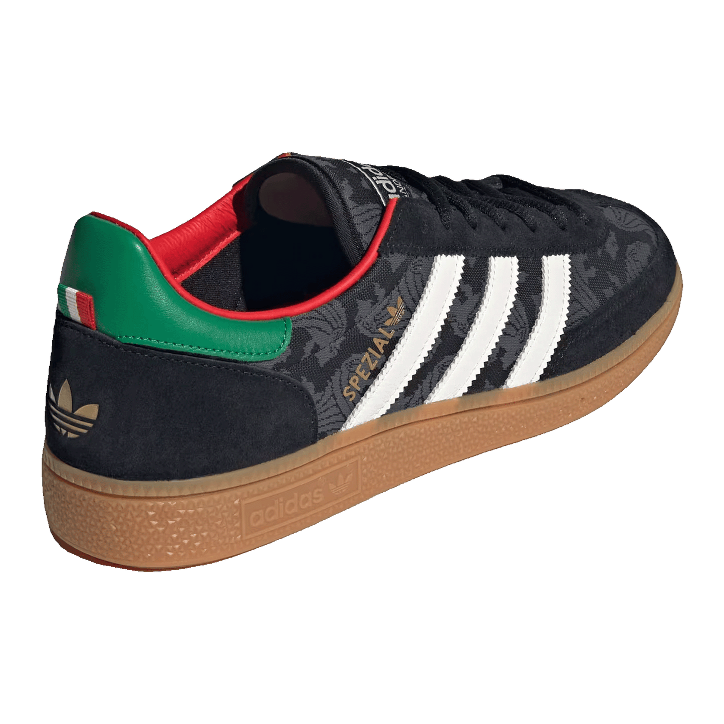 adidas Handball Spezial Black Core White Green Back HQ7261
