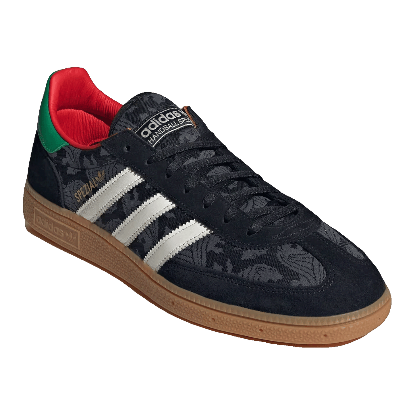 adidas Handball Spezial Black Core White Green Side HQ7261