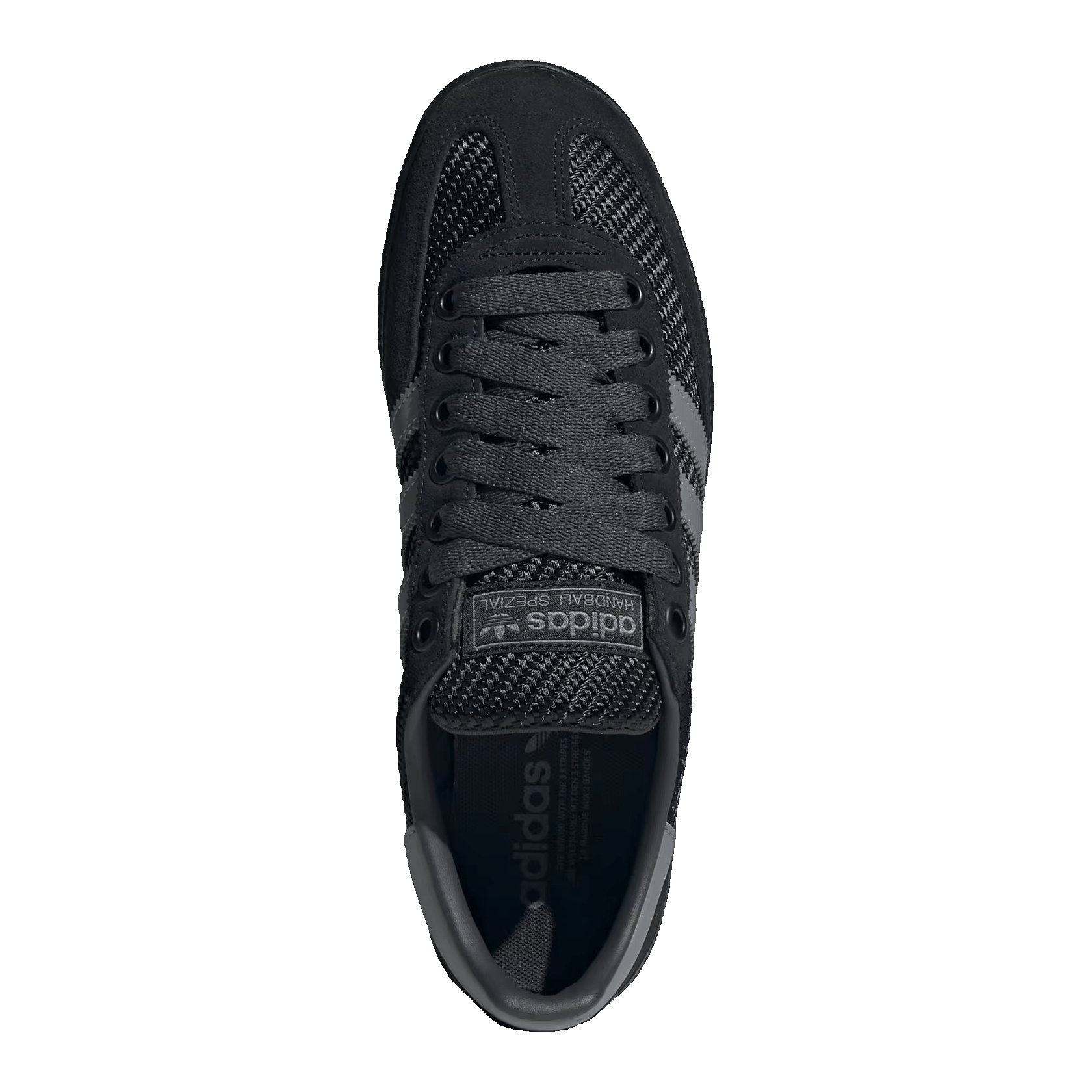 adidas Handball Spezial Black Grey Carbon Oben KK4242