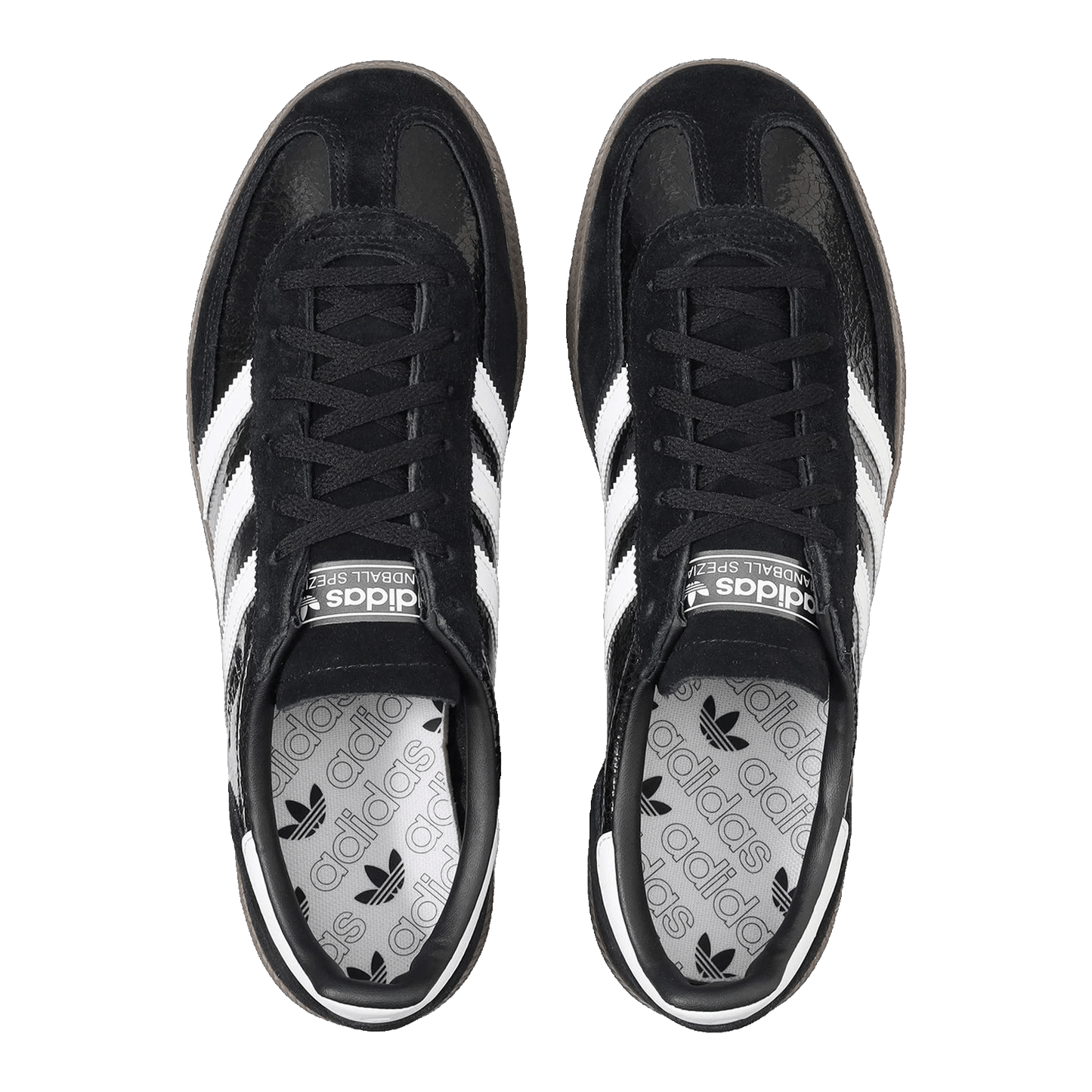 adidas Handball Spezial Black White Cracked Oben JR6512