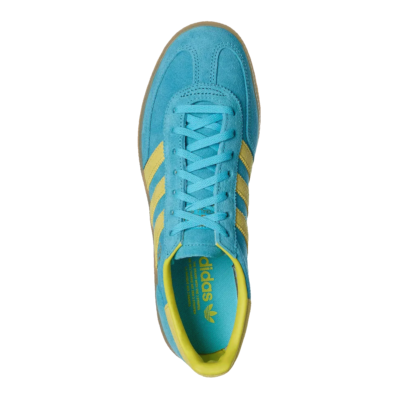 adidas Handball Spezial Blue Glow Bright Yellow (W) Oben