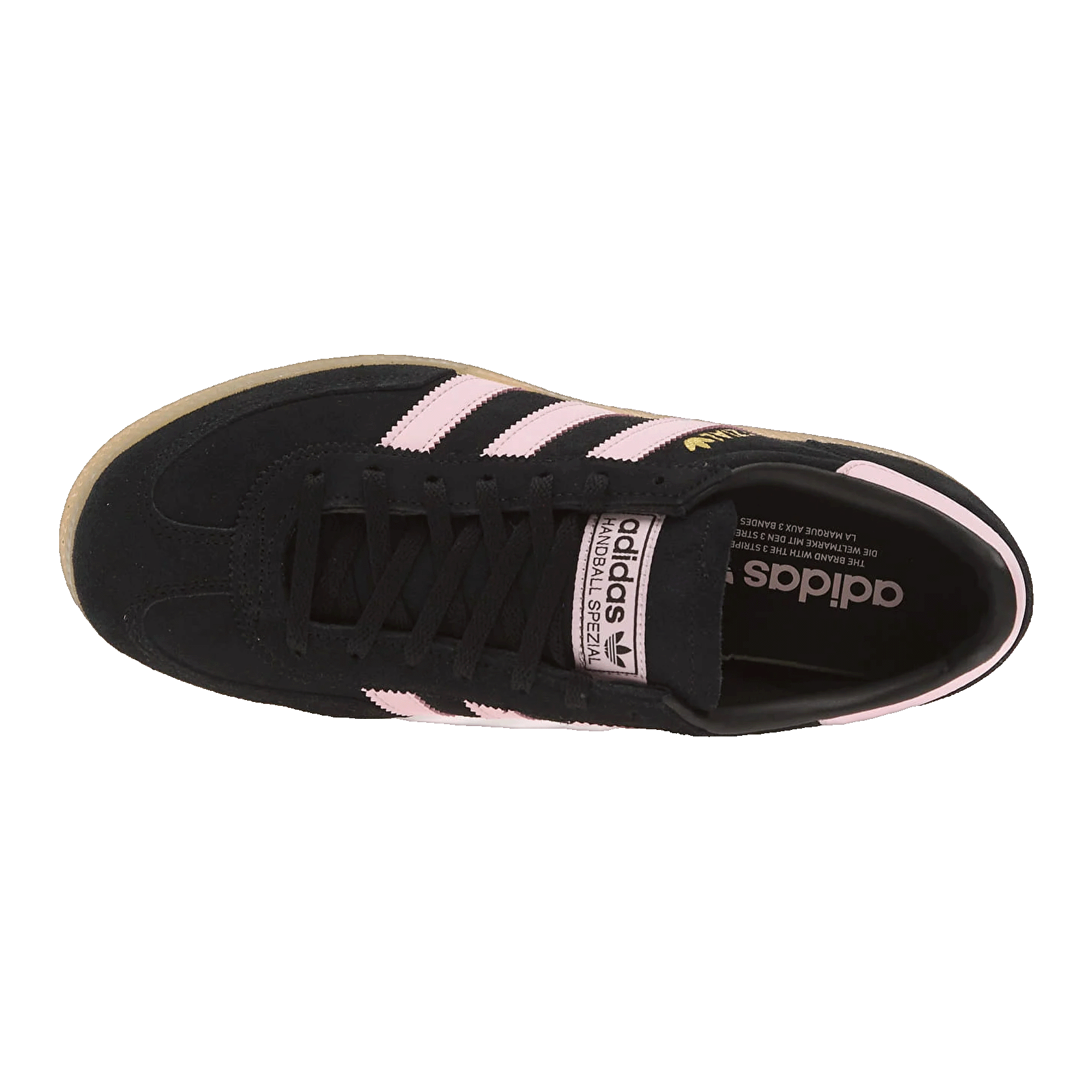 adidas Handball Spezial Bold Black Clear Pink Gum (W) Oben IH9197