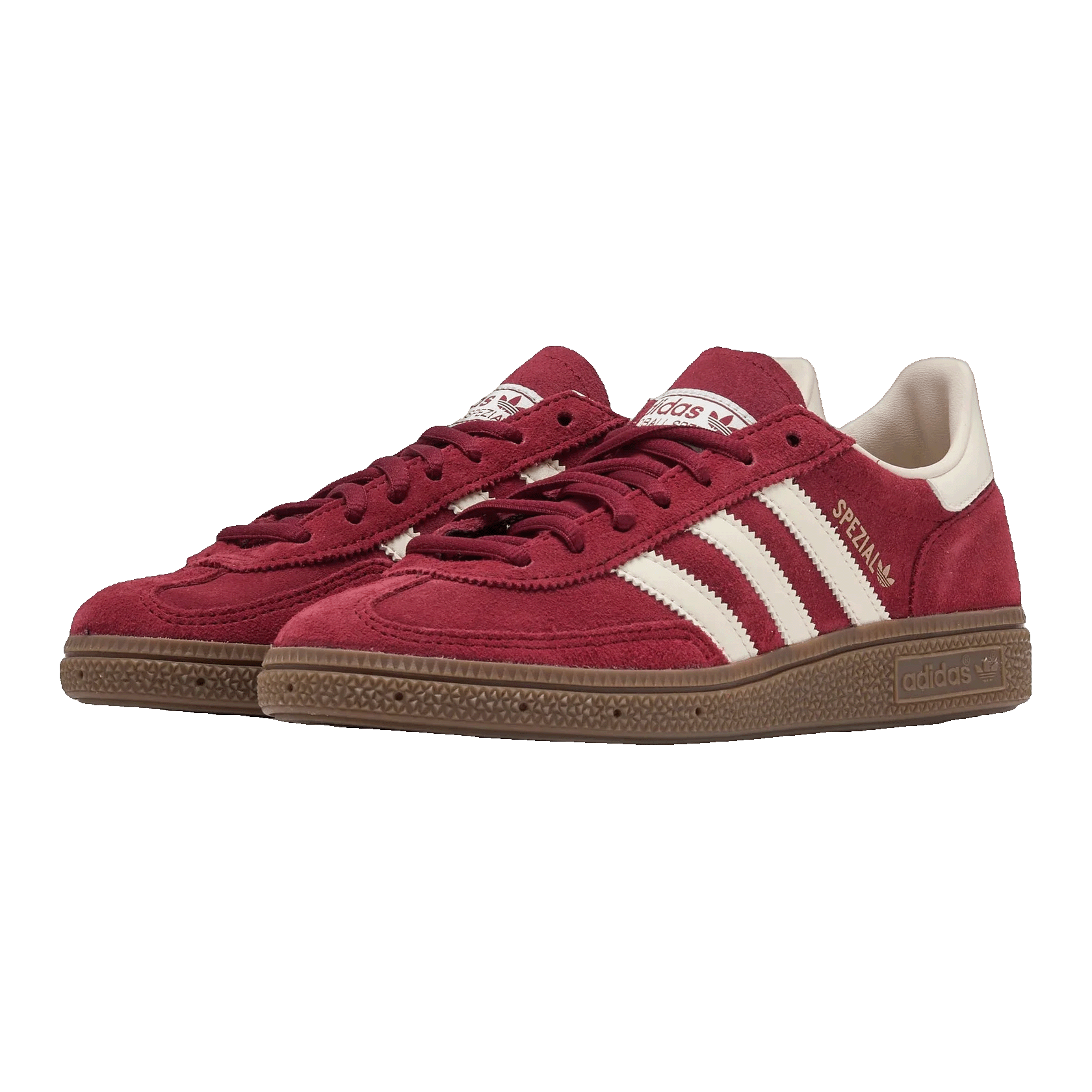 adidas Handball Spezial Burgundy Crew White Side JR2122