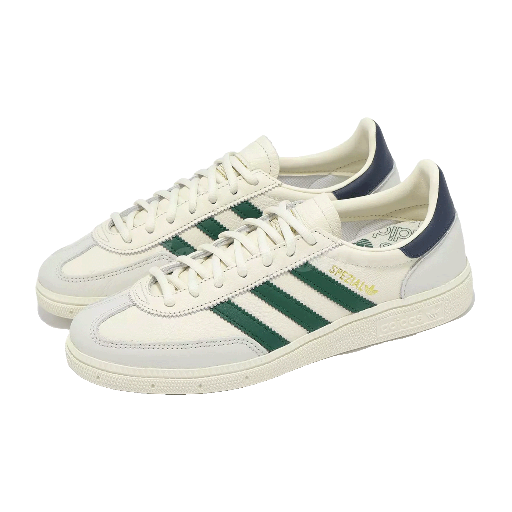 adidas Handball Spezial Chalk White Collegiate Green Night Indigo Side
