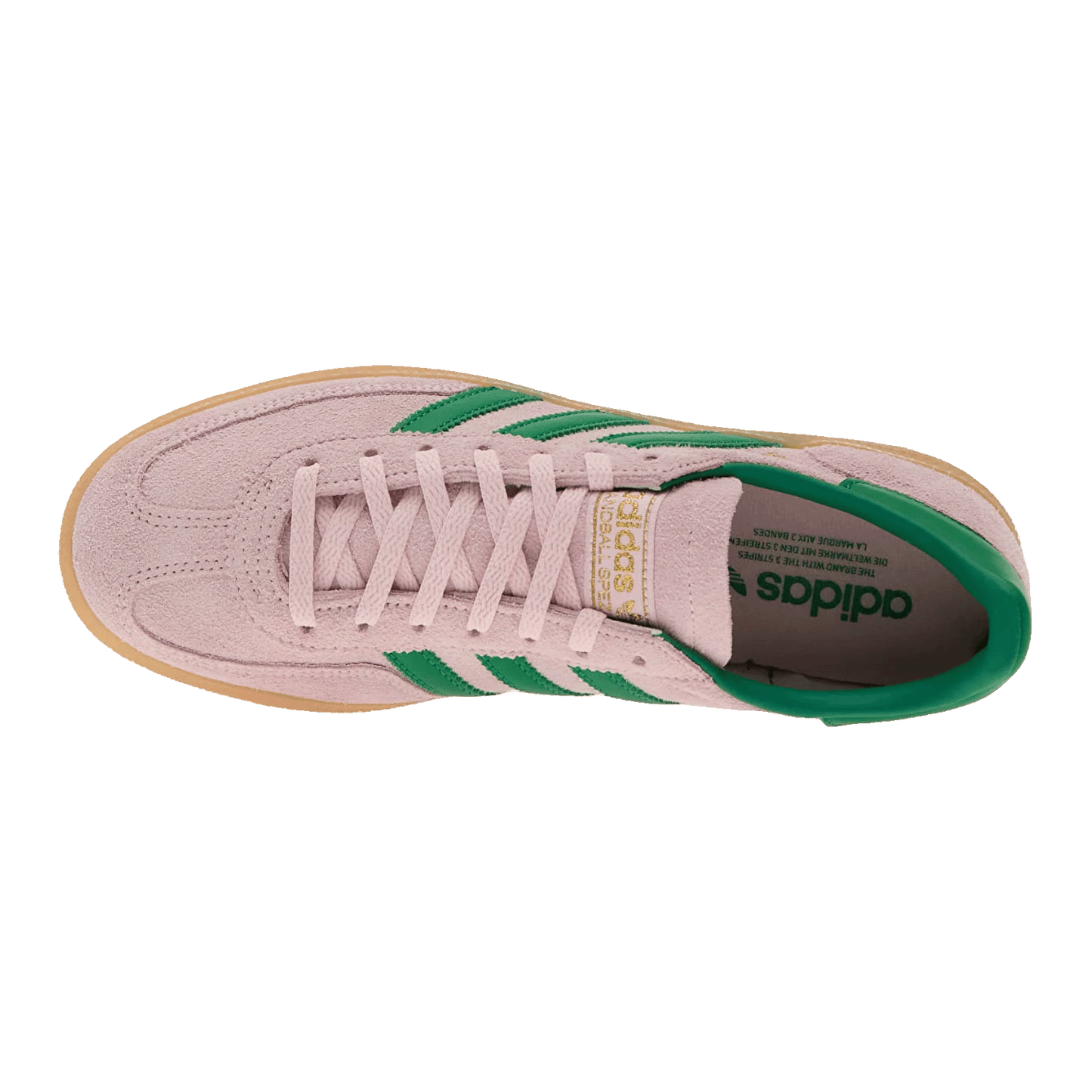 adidas Handball Spezial Clear Pink Green Gold (W) Oben