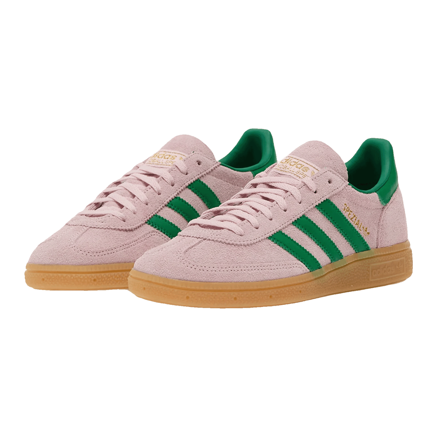 adidas Handball Spezial Clear Pink Green Gold (W) Side