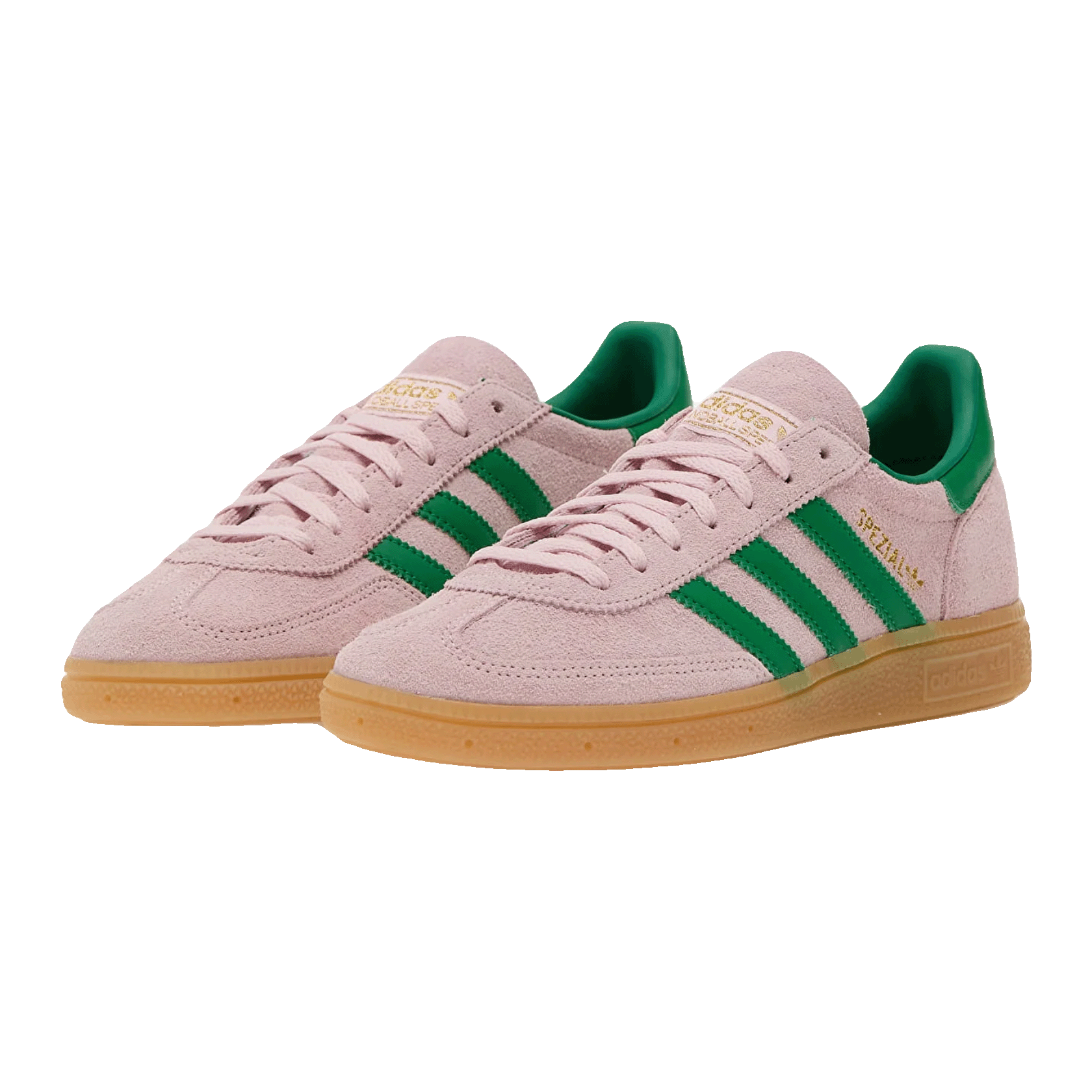 adidas Handball Spezial Clear Pink Green Gold (W) Side