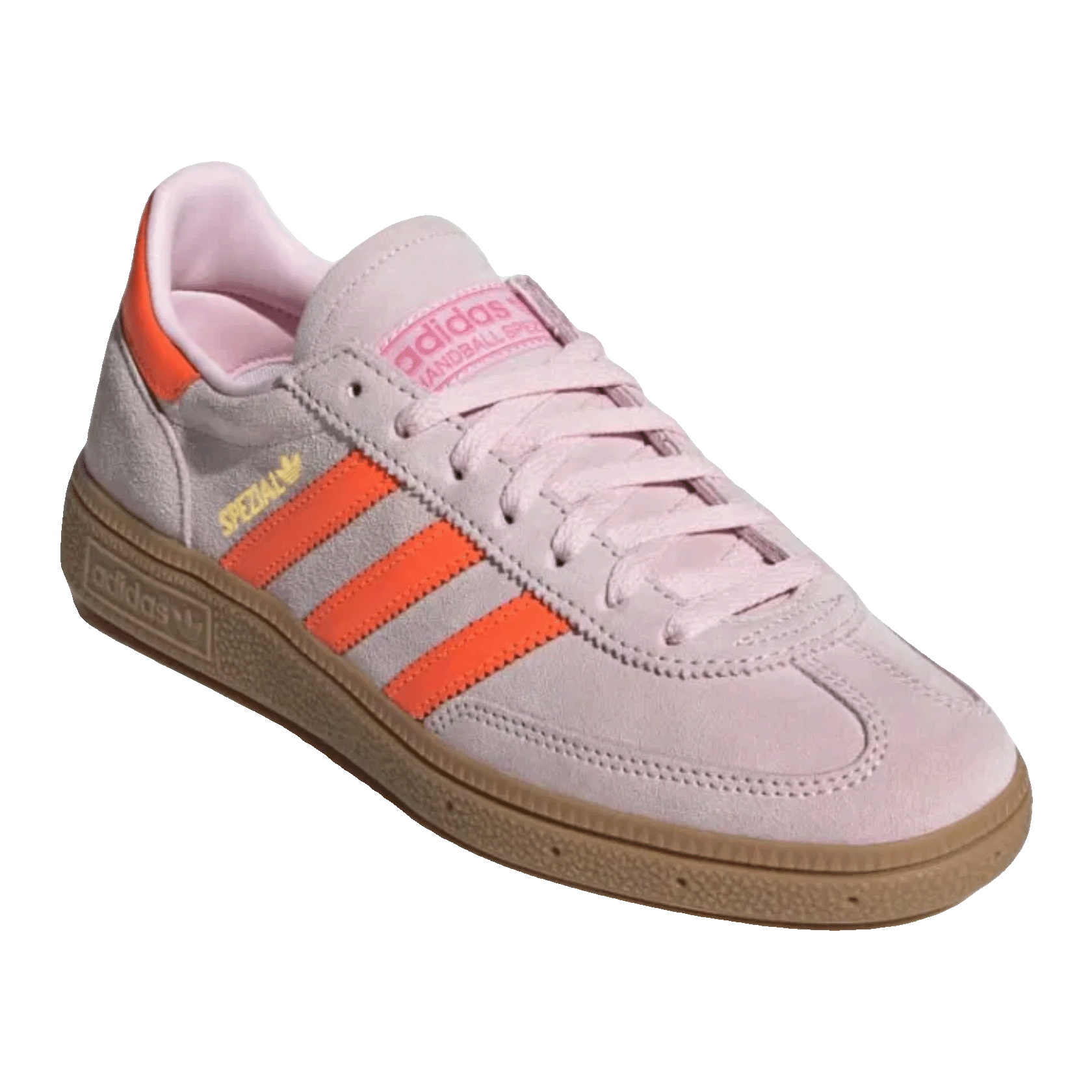 adidas Handball Spezial Clear Pink Solar Orange (W) Side
