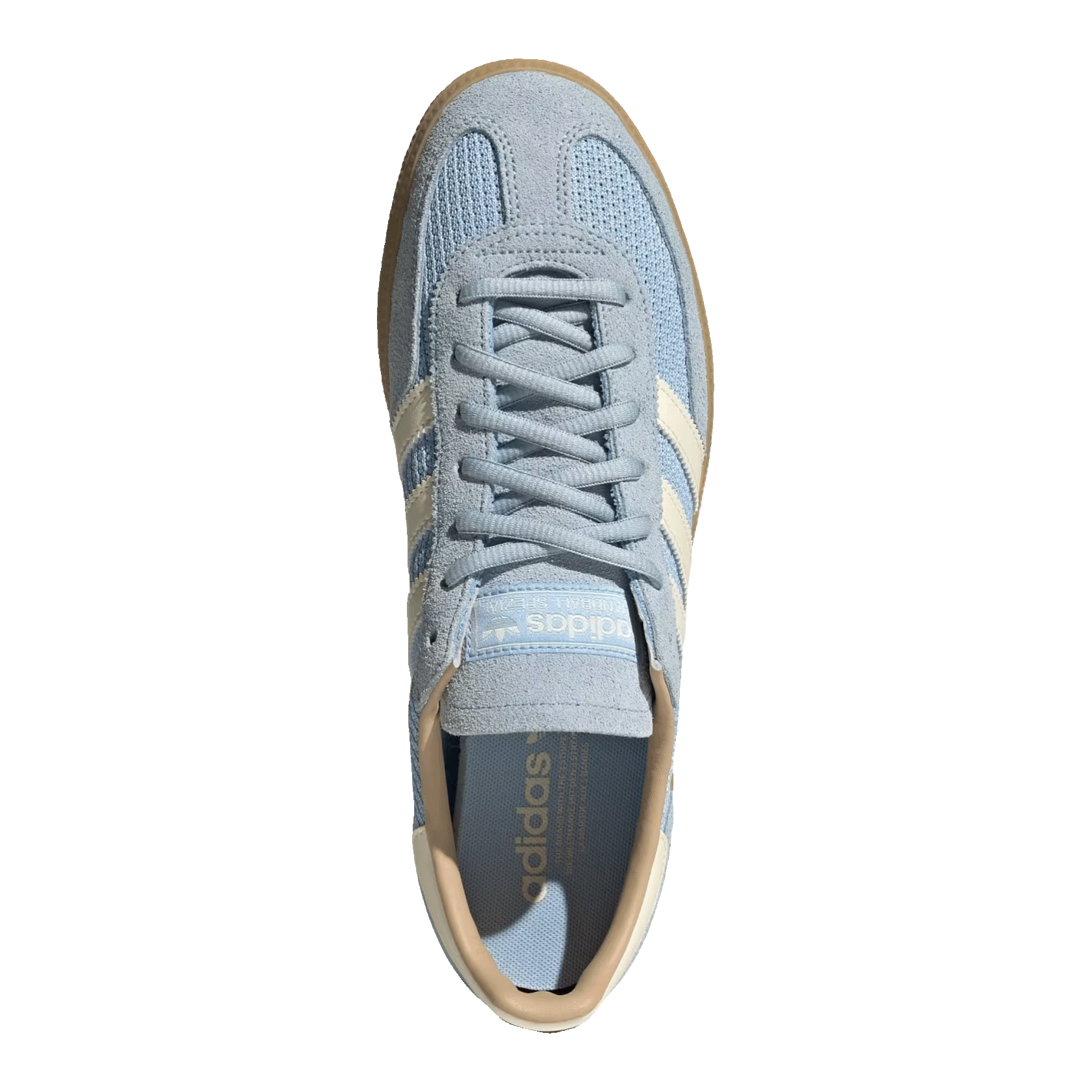 adidas Handball Spezial Clear Sky White Warm Sandstone Oben