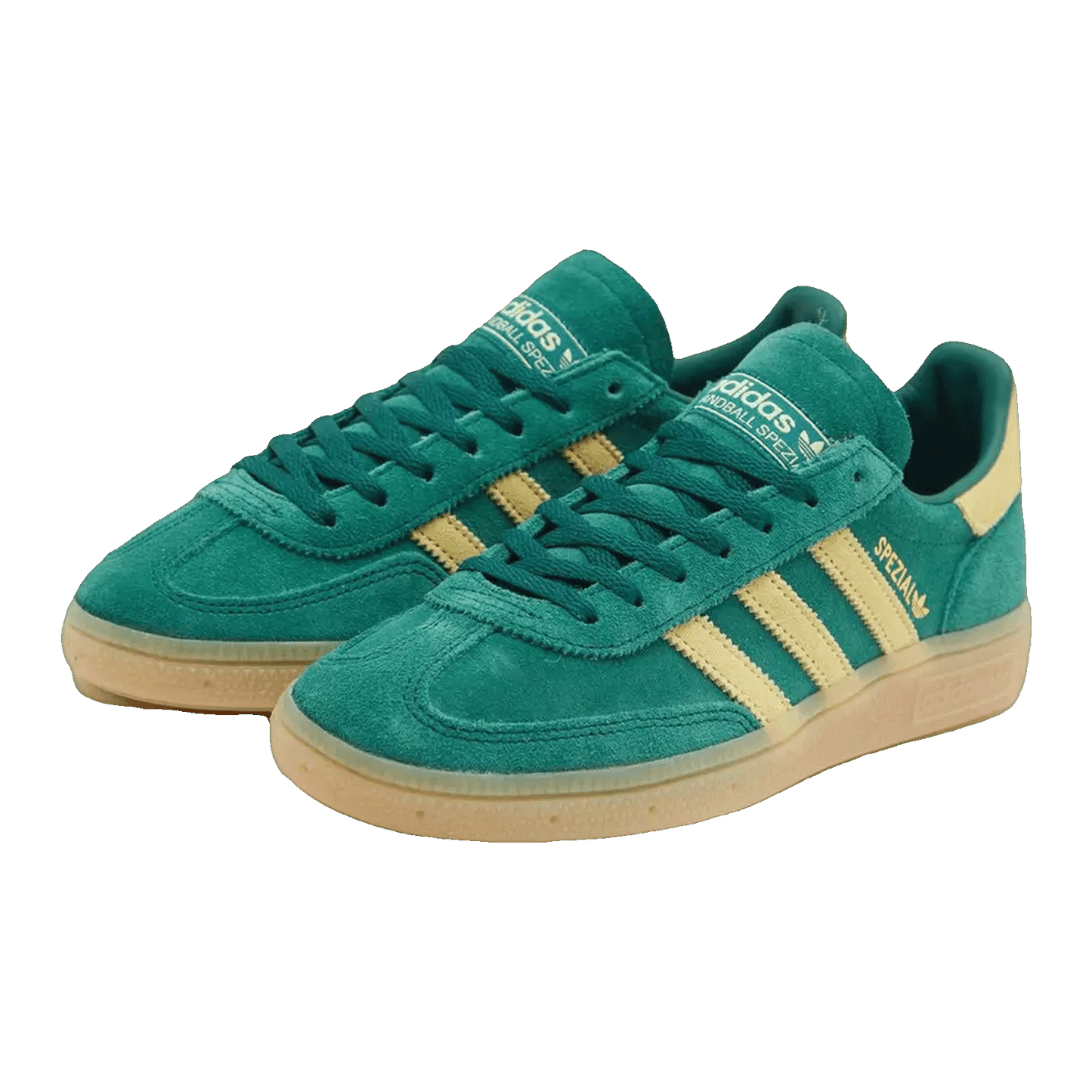 adidas Handball Spezial Collegiate Green Almost Yellow (W) Side JR7008