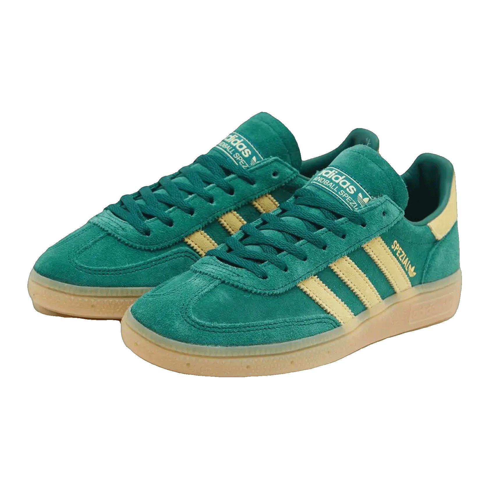adidas Handball Spezial Collegiate Green Almost Yellow (W) Side JR7008