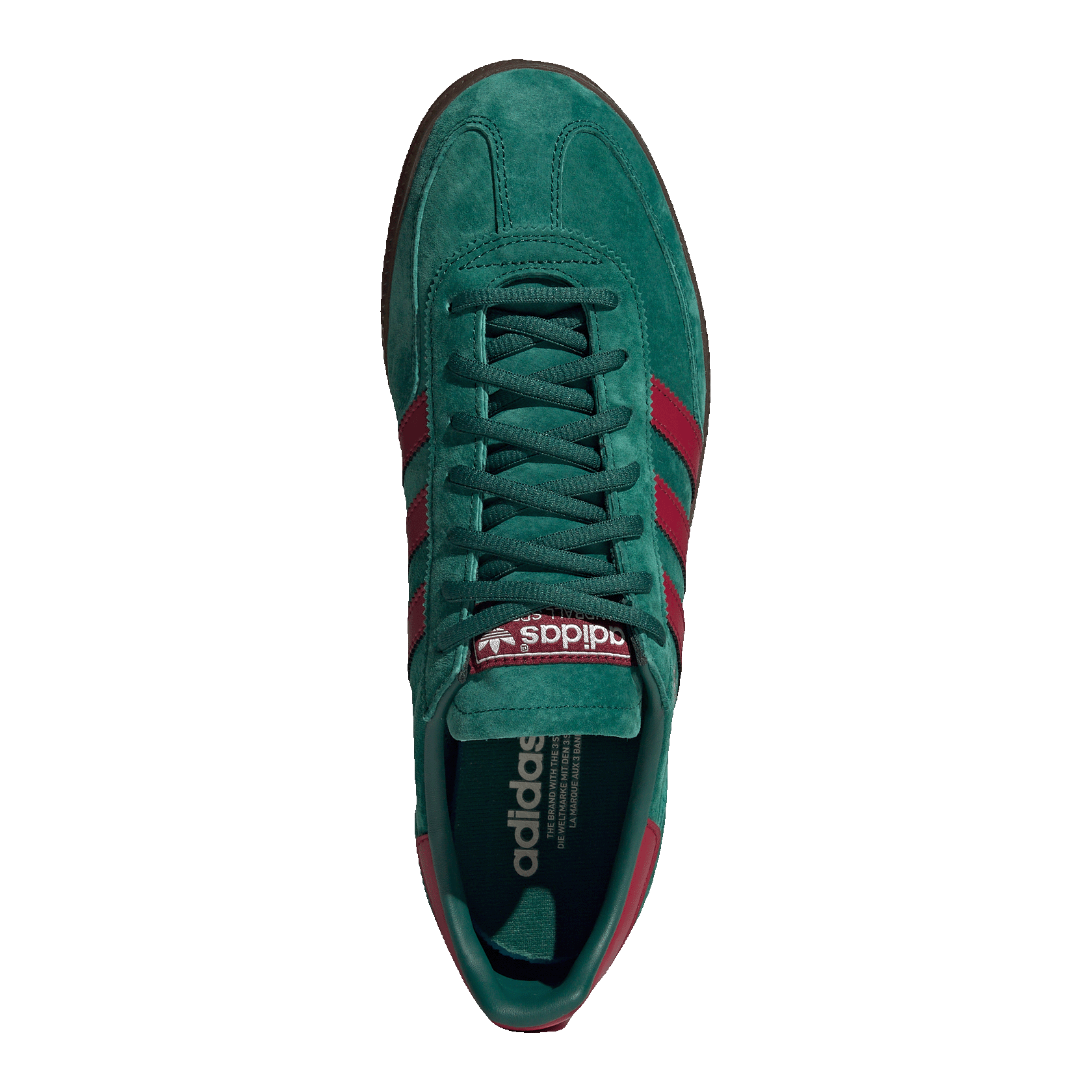adidas Handball Spezial Collegiate Green Burgundy Oben GX6989