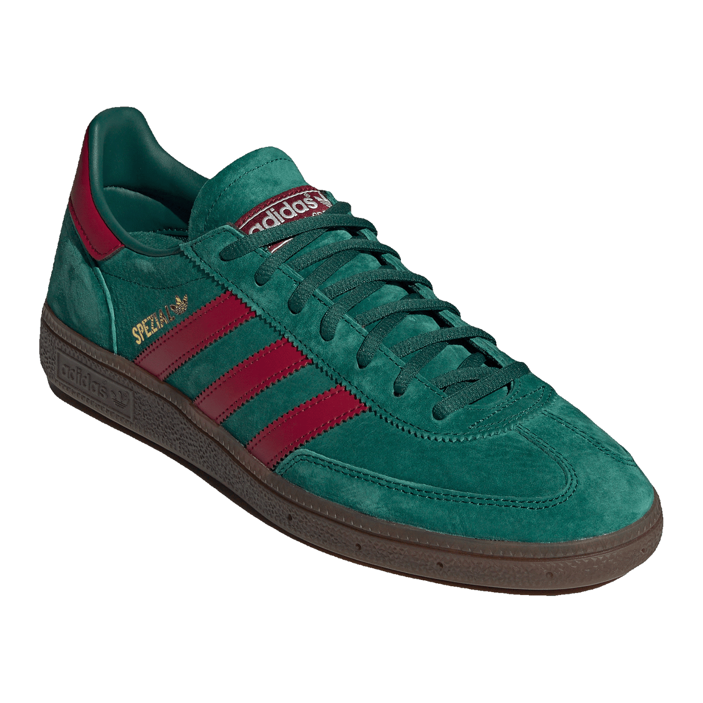 adidas Handball Spezial Collegiate Green Burgundy Side GX6989