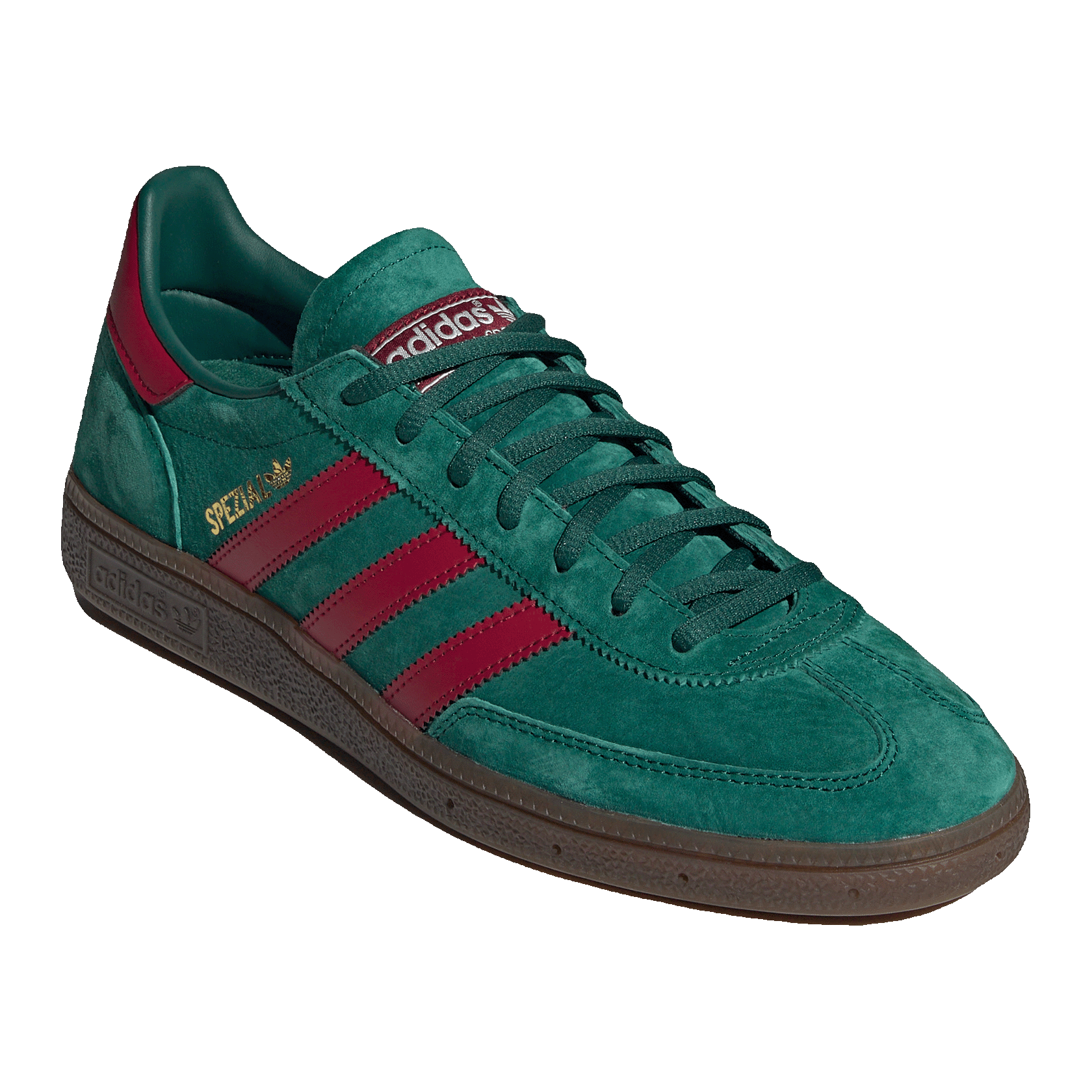 adidas Handball Spezial Collegiate Green Burgundy Side GX6989