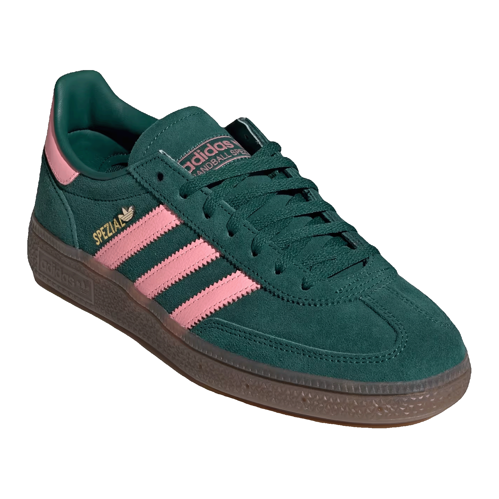 adidas Handball Spezial Collegiate Green Pink Spark (W) Side IH1496