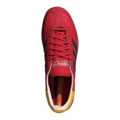 adidas Handball Spezial Collegiate Red Indigo Bold Gold Oben HQ7260