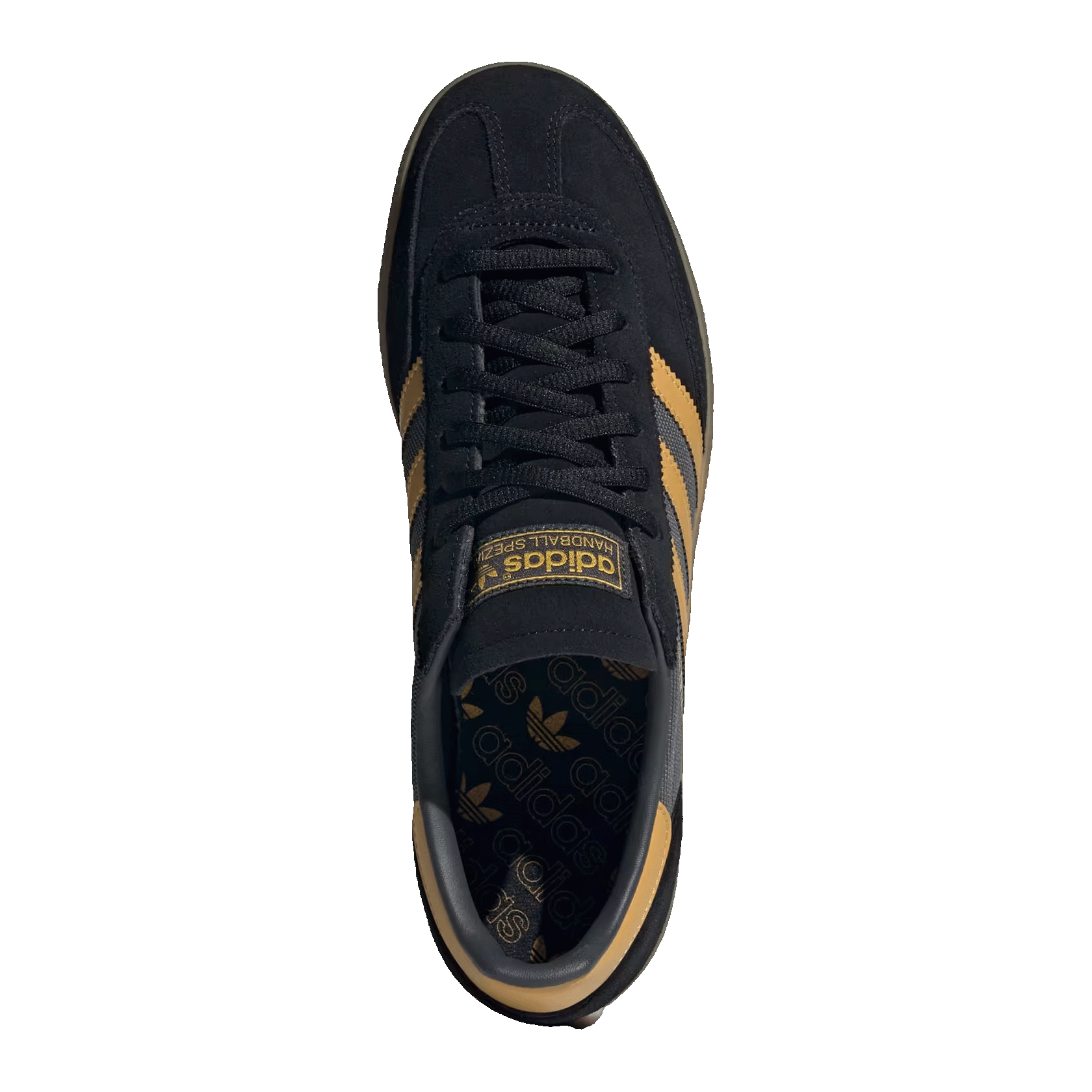 adidas Handball Spezial Core Black Preloved Yellow Oben IF9528