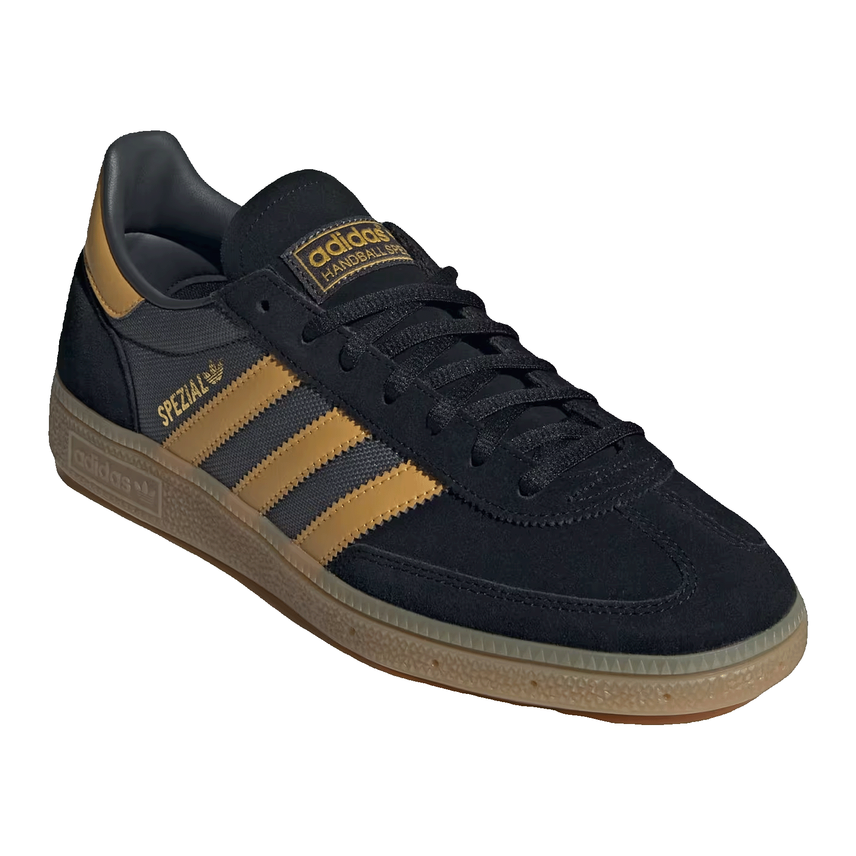 adidas Handball Spezial Core Black Preloved Yellow Side IF9528